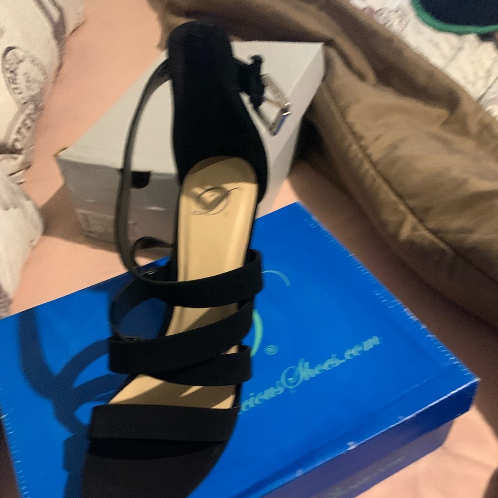 Black heels
